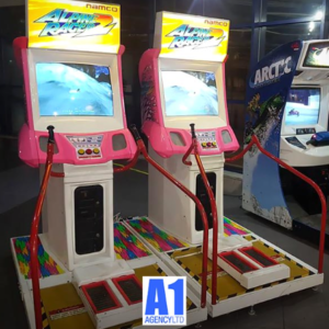 Namco Twin Alpine Racer Ski Games For Hire