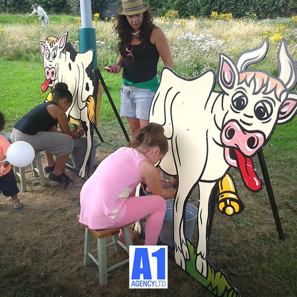 Milking Cow Racing Hire A1 Agency