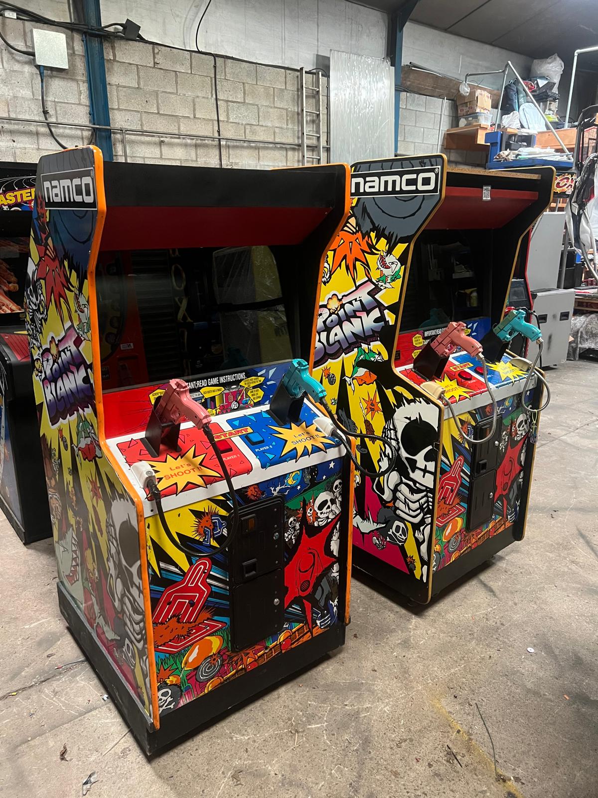 Point Blank Arcade Machine Hire